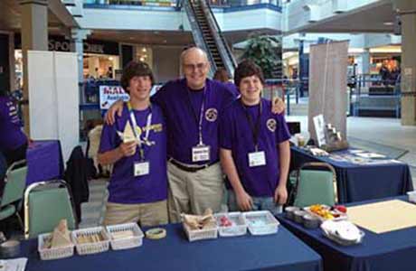 With Grandsons for Science Rendezvous Malls of Science